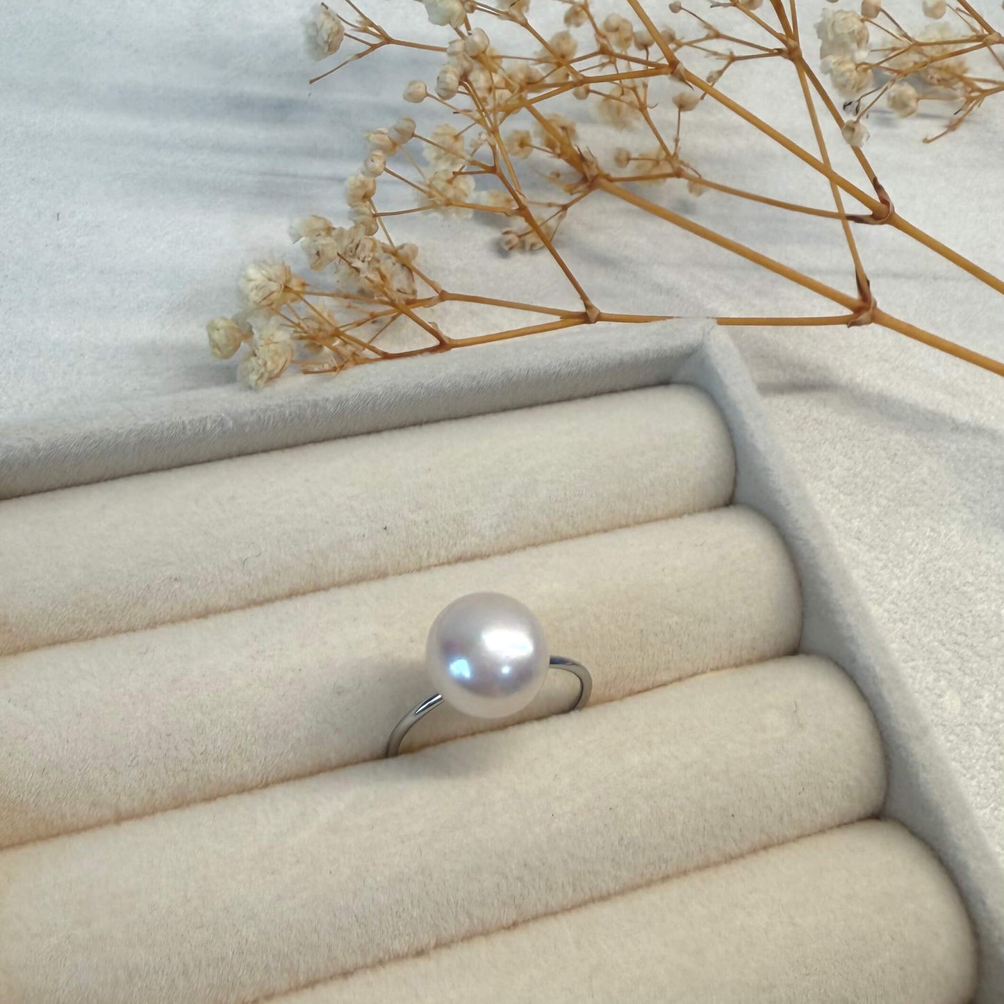 Adjustable Freshwater Pearl Ring | 6mm, 7mm & 10mm