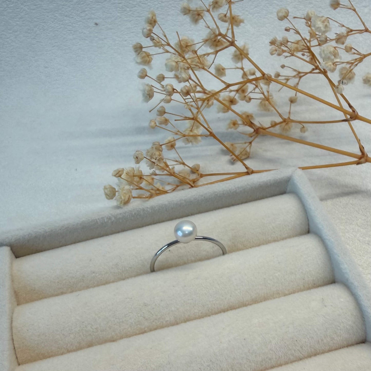 Adjustable Freshwater Pearl Ring | 6mm, 7mm & 10mm