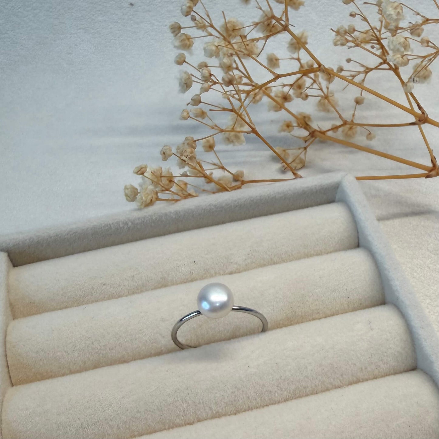 Adjustable Freshwater Pearl Ring | 6mm, 7mm & 10mm