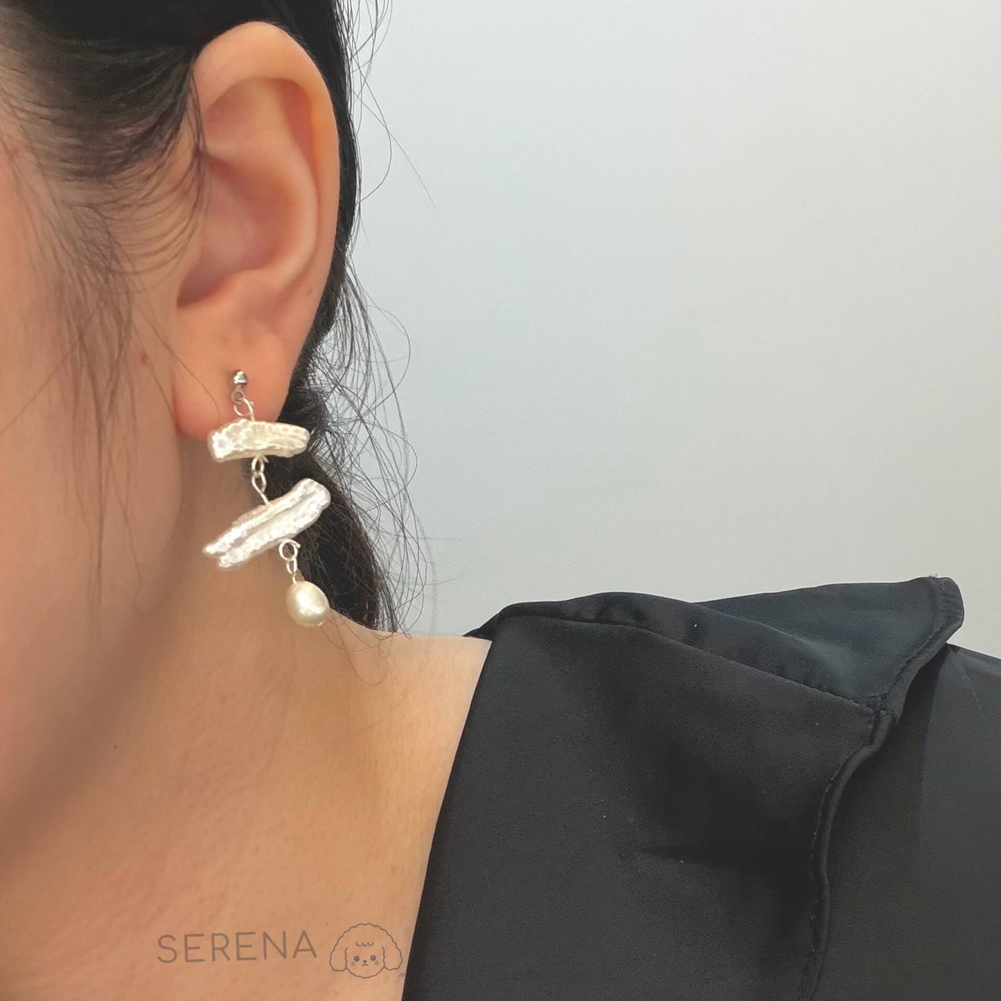 Baroque Pearl Drop Earrings